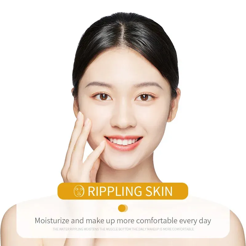 5 / 10 Piece Rice Raw Pulp Facial Masks Moisturizing Firming Hydrating