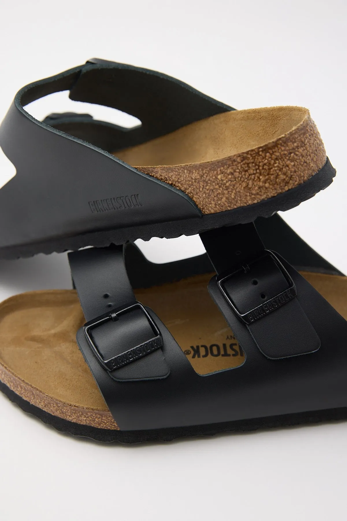 Birkenstock Arizona Smooth Leather Regular Black Smooth