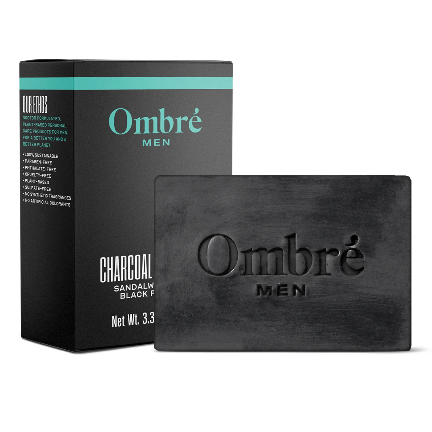 Charcoal Body Bar for Men by Ombr Men