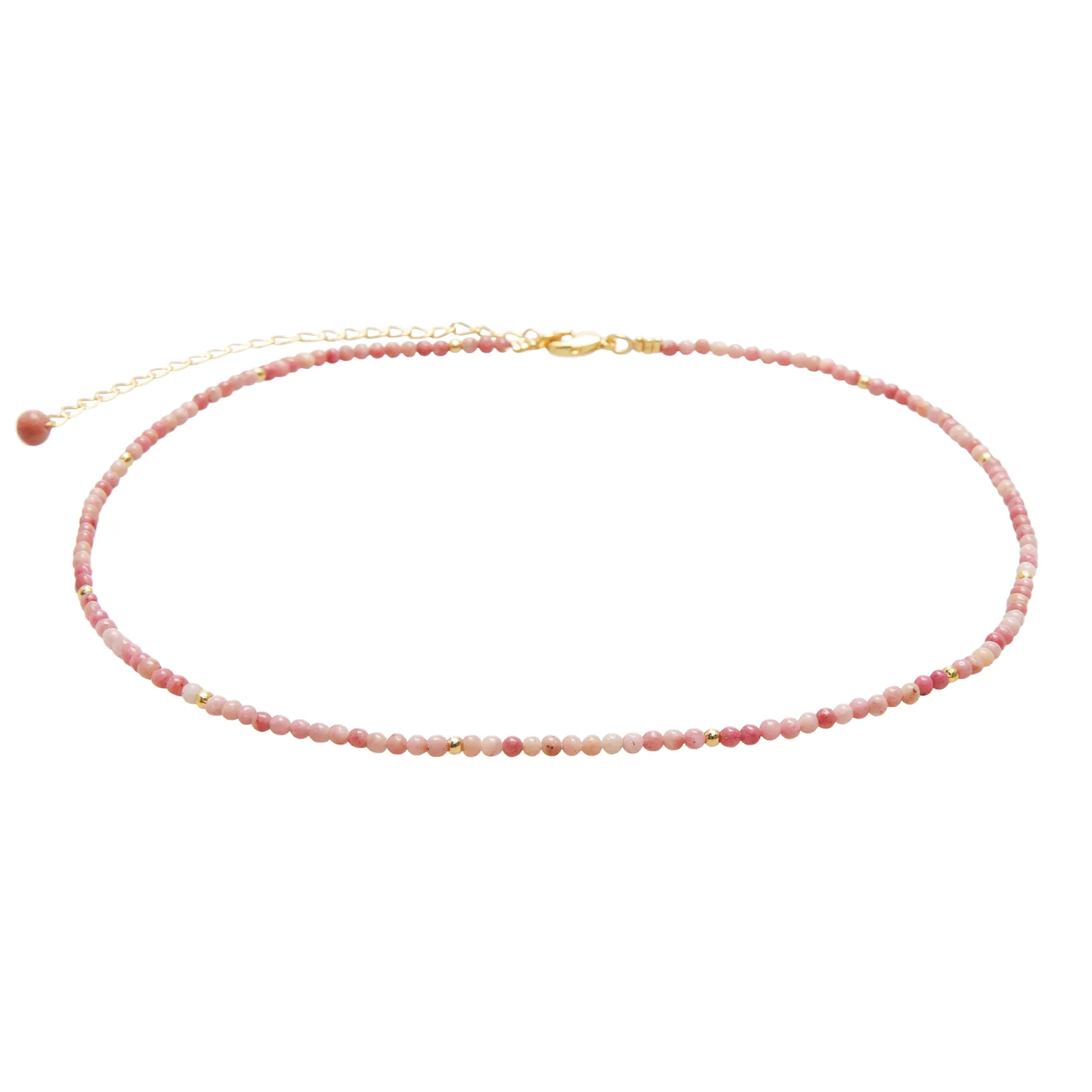 Compassion 2mm Metal Accent Healing Necklace