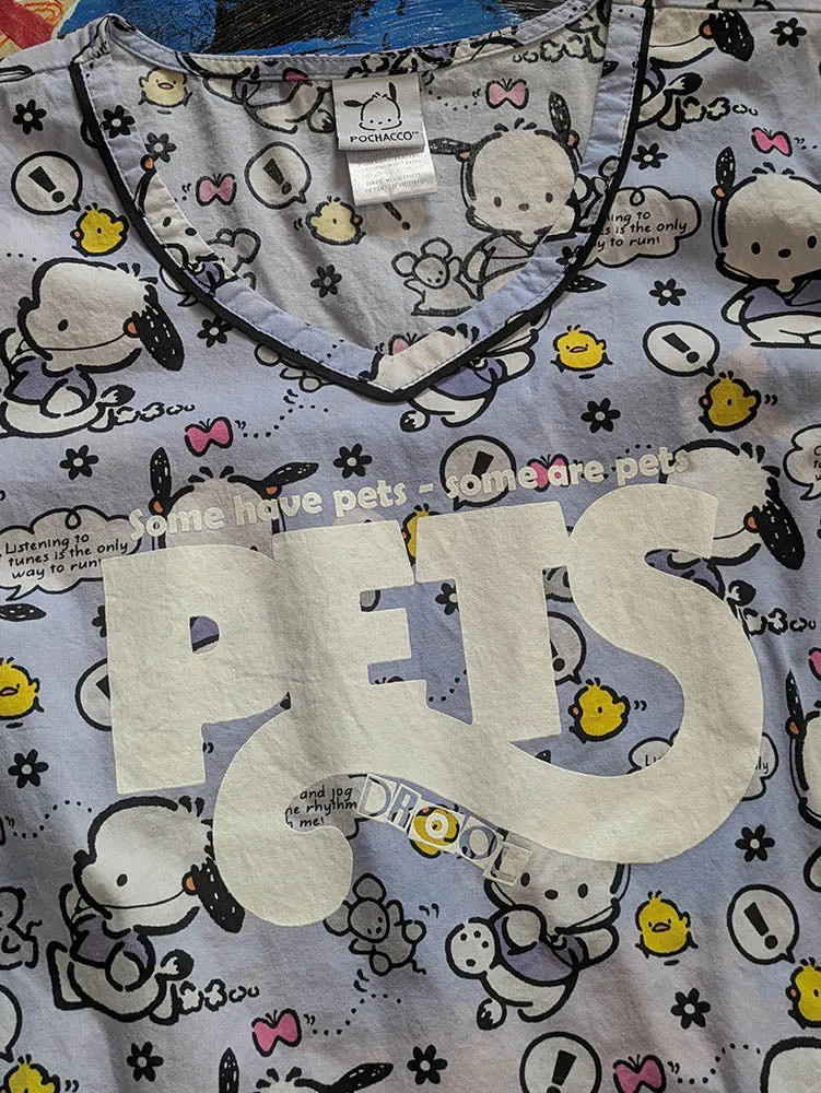 FOMO Collection Pets Scrubs Work Wear - L - 9929