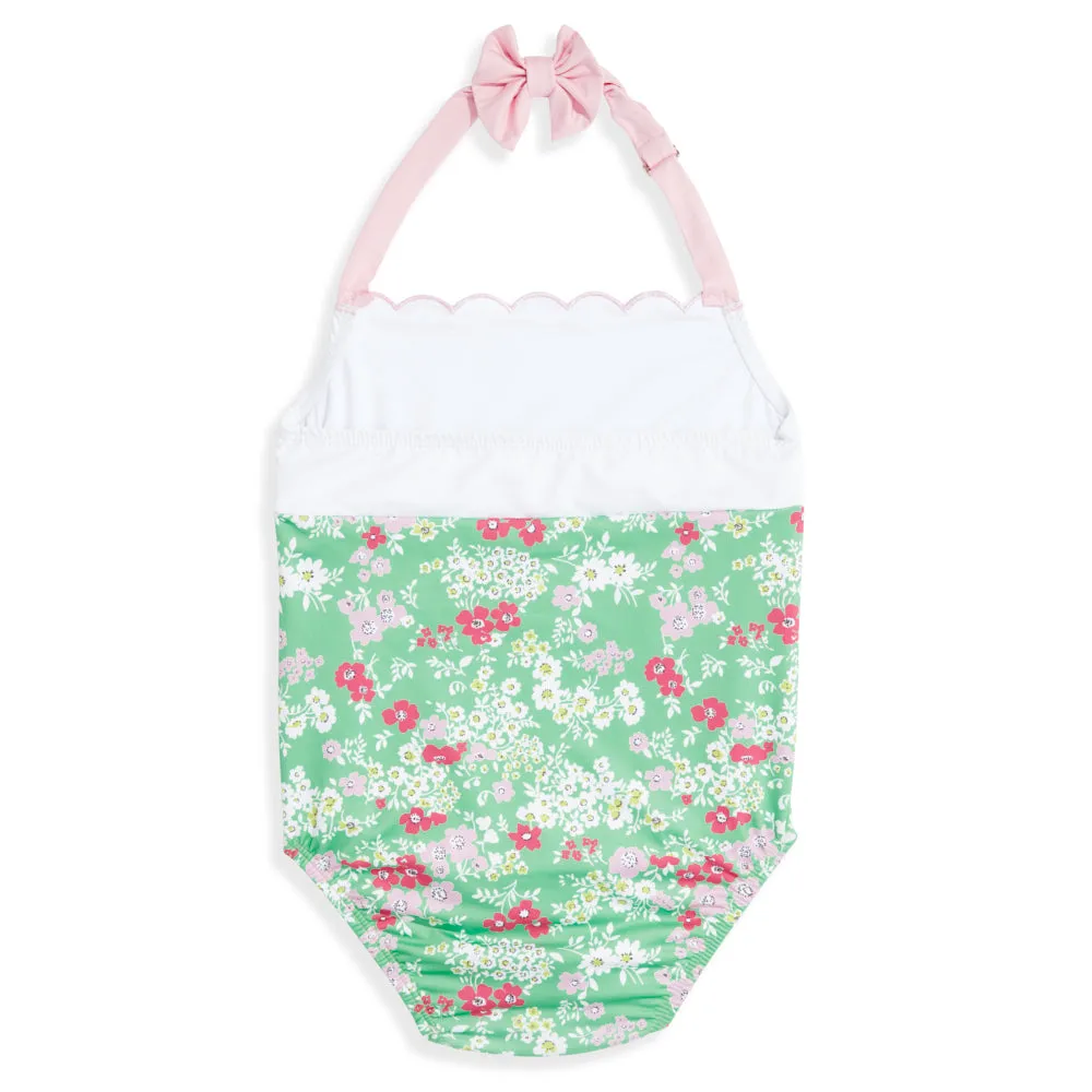 Halter One Piece -- Eden Floral