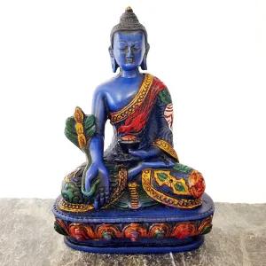 Hand Painted Medicine Buddha