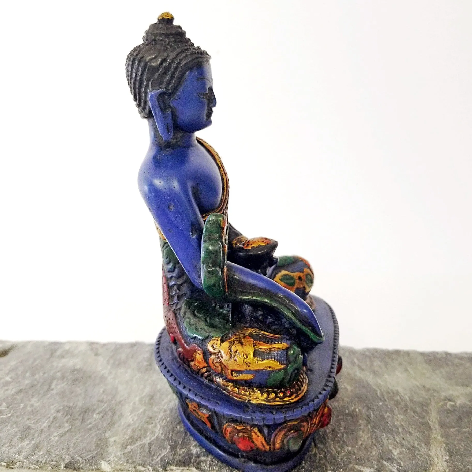 Hand Painted Medicine Buddha