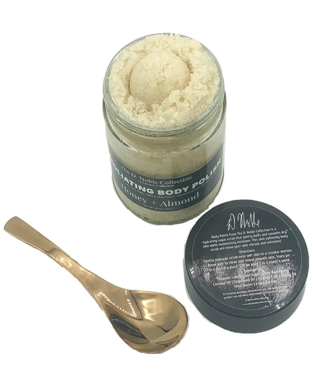 Honey   Almond Exfoliating Sugar Body Polish