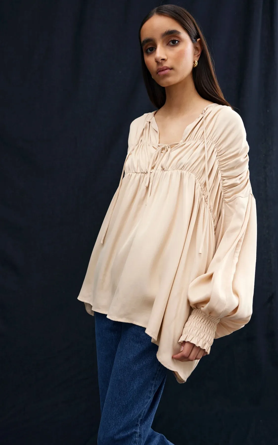 Kinney Mattia Top - Natural