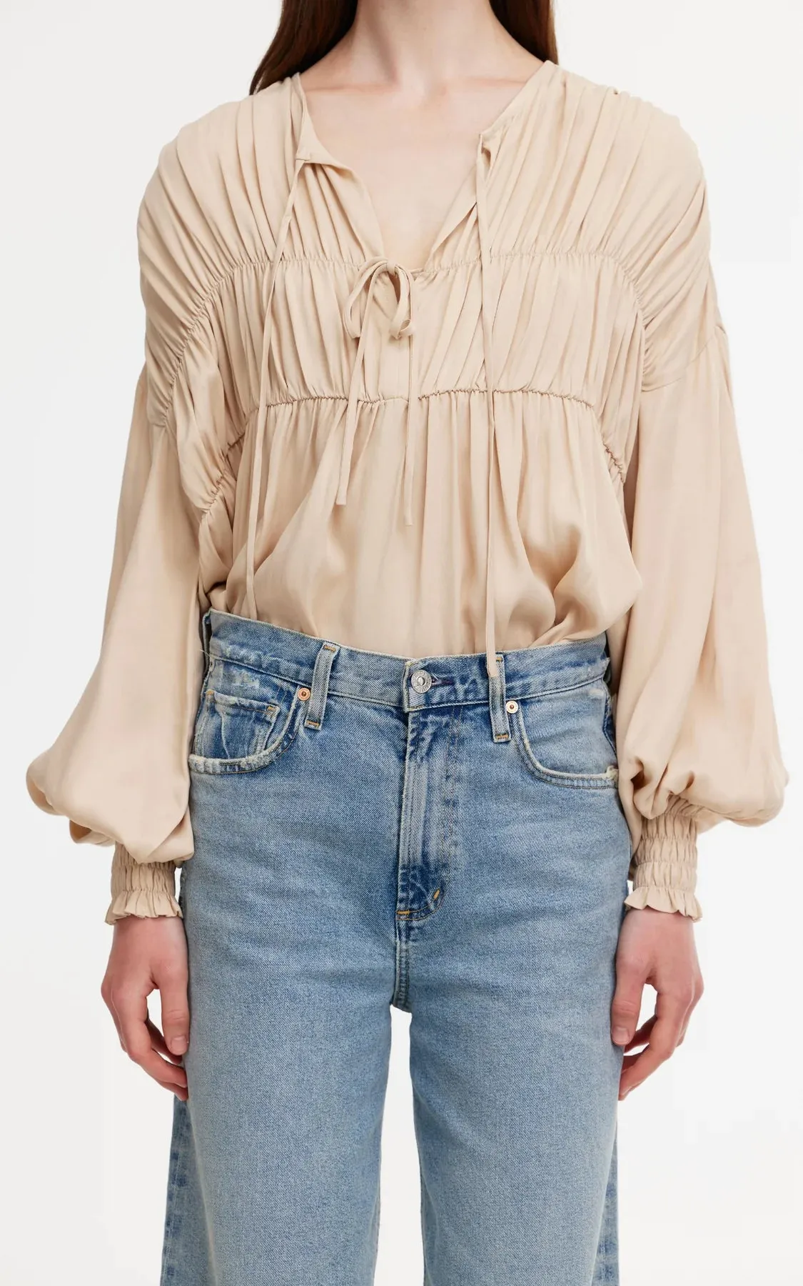 Kinney Mattia Top - Natural