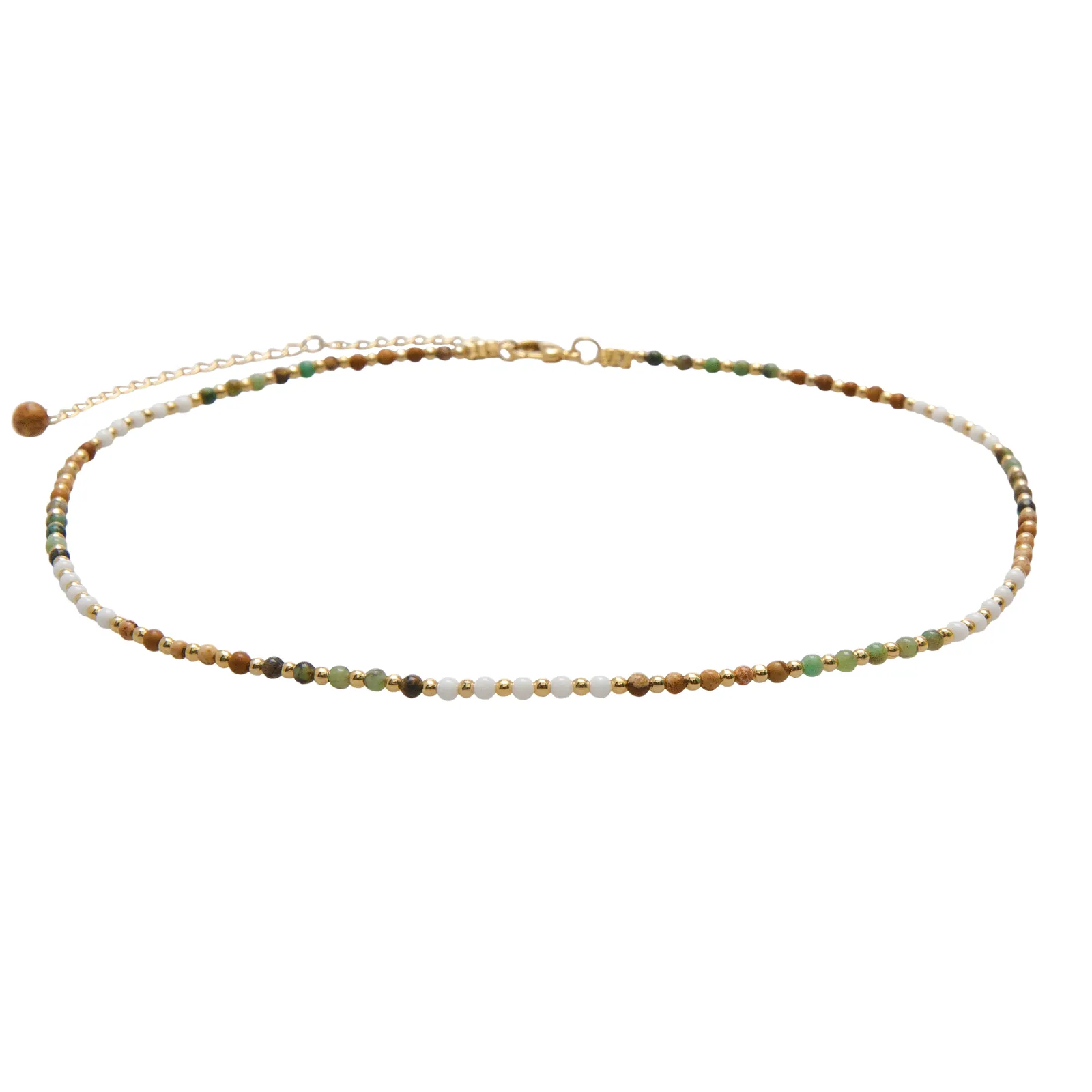 Peace Protector 2mm Healing   4mm Self Love Necklace Stack