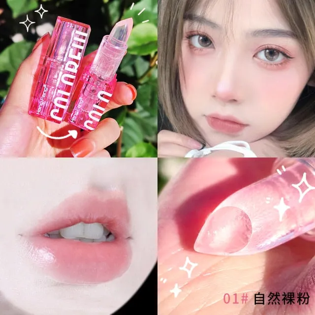 Y2K Pink Transparent Clear Lipstick