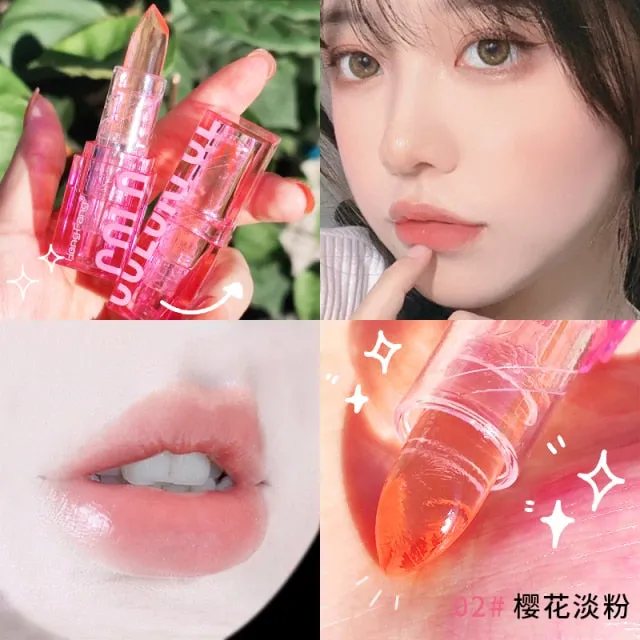 Y2K Pink Transparent Clear Lipstick
